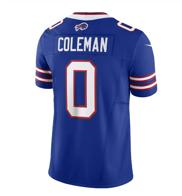 B.Bills #0 Keon Coleman Royal Vapor F.U.S.E. Limited Player Jersey ��C Home American Football Jerseys