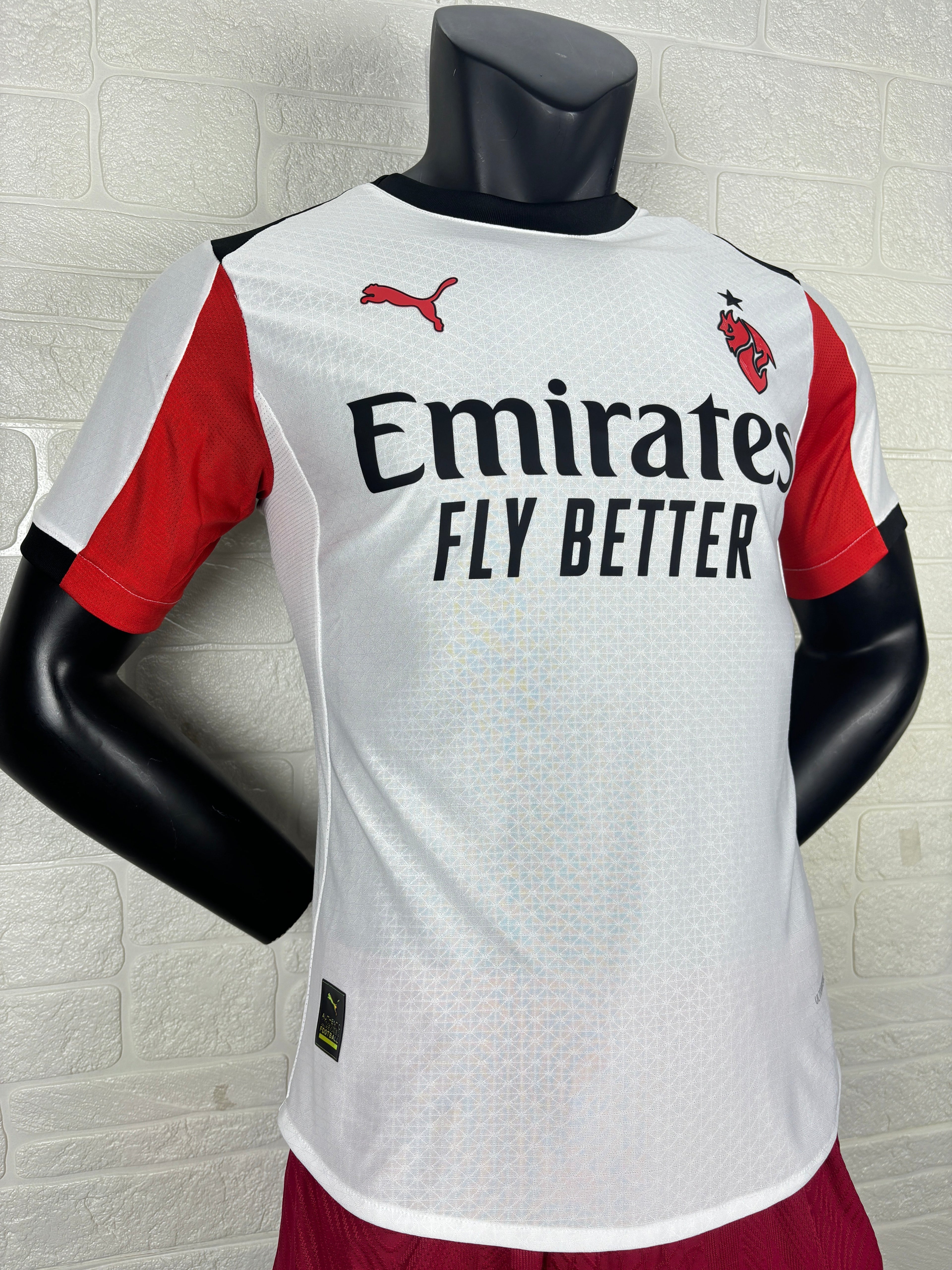 2025-26 AC Milan Away Player Version Jersey