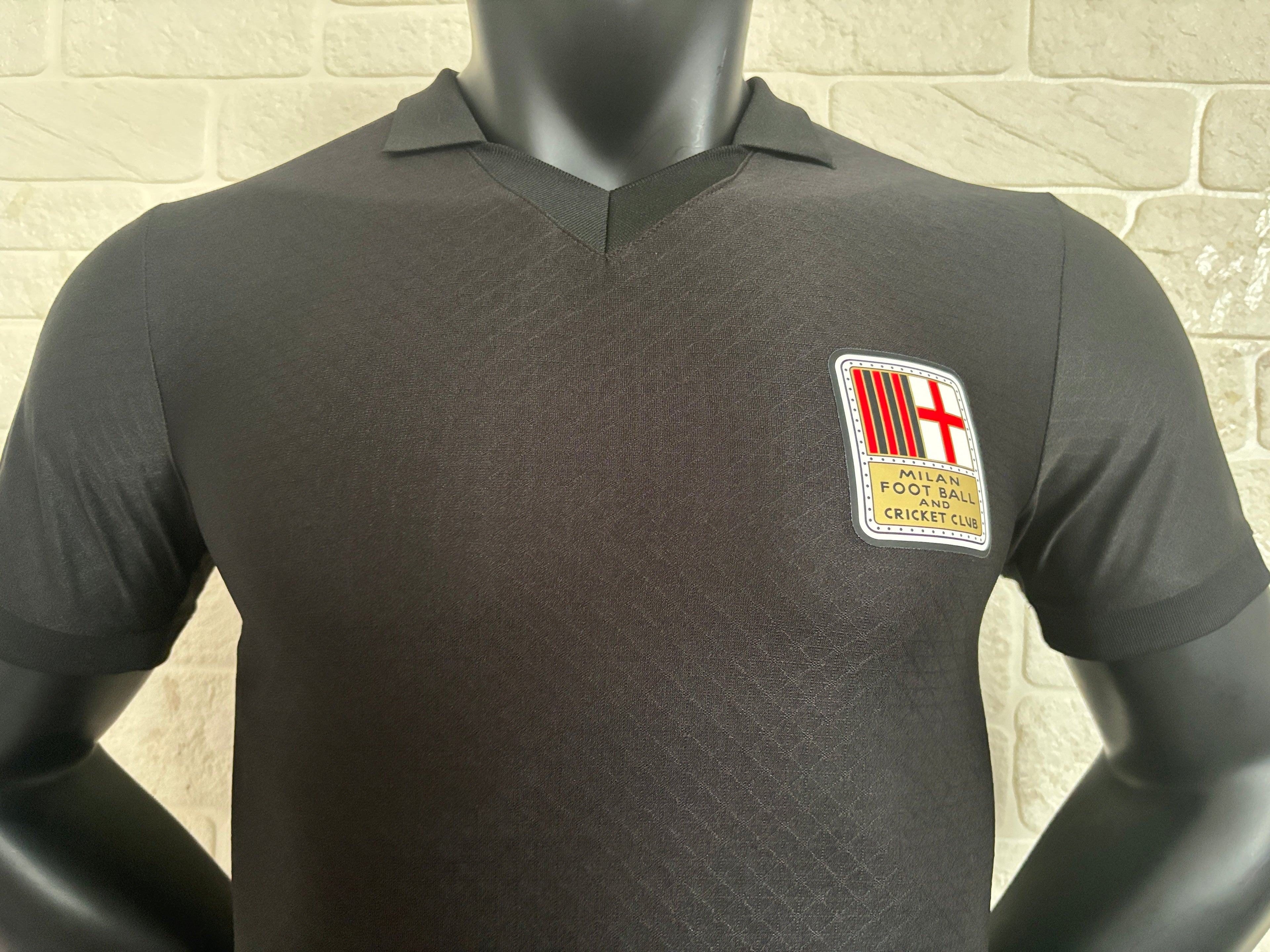 2025-26 AC Milan 125th Anniversary Edition Black Player Jersey