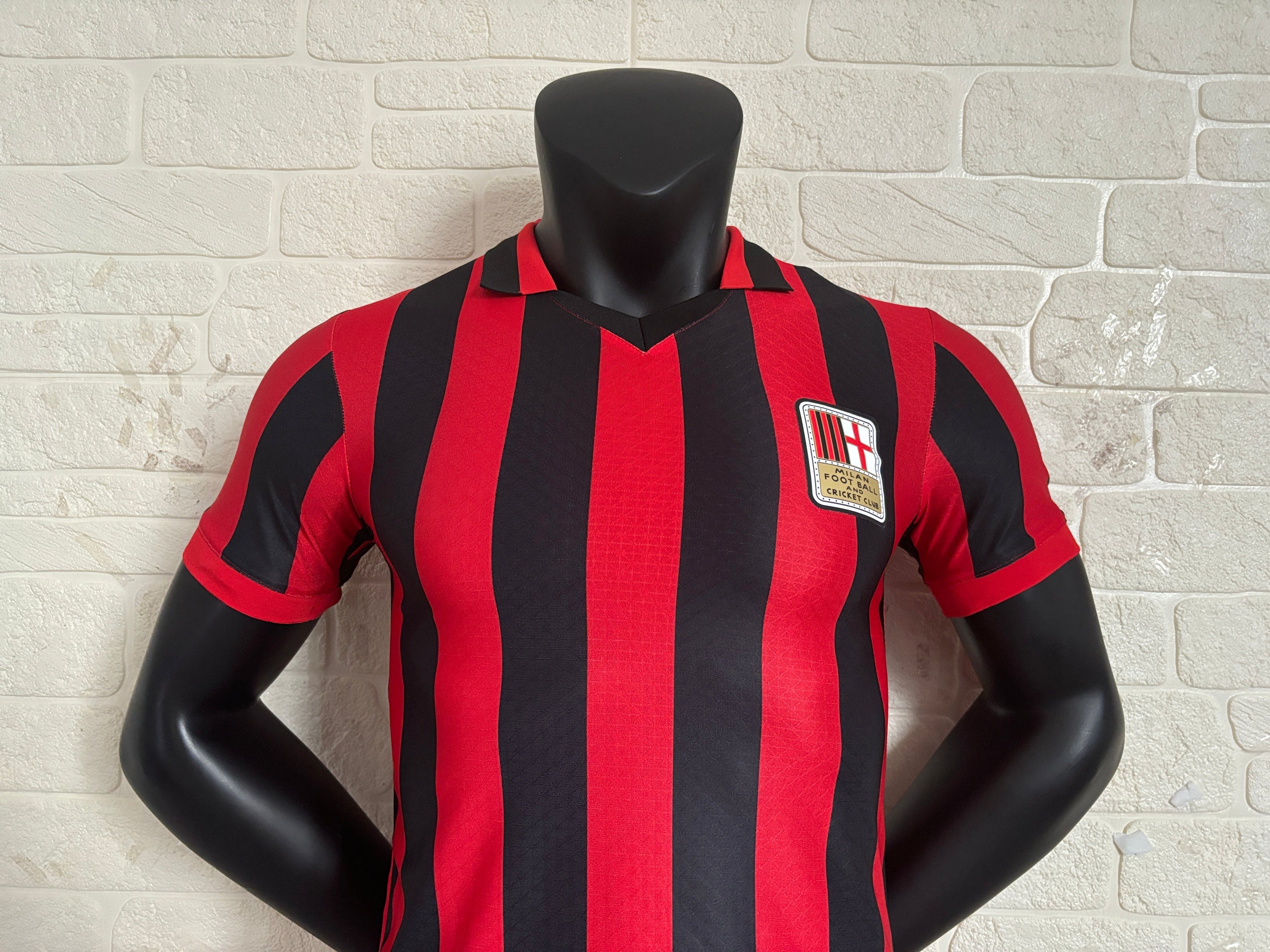 2025-26 AC Milan 125th Anniversary Edition Red Player Jersey