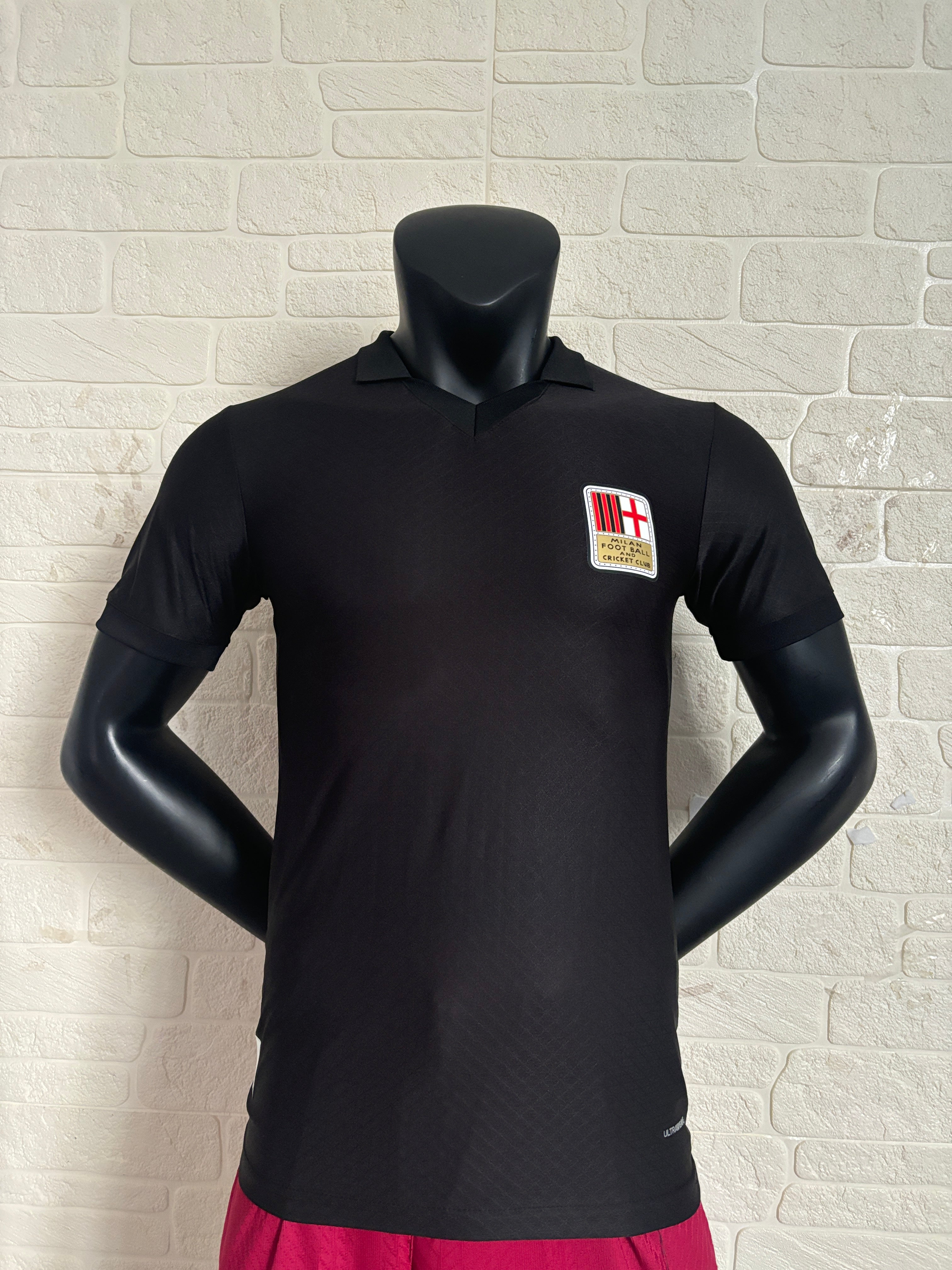 2025-26 AC Milan 125th Anniversary Edition Black Player Jersey