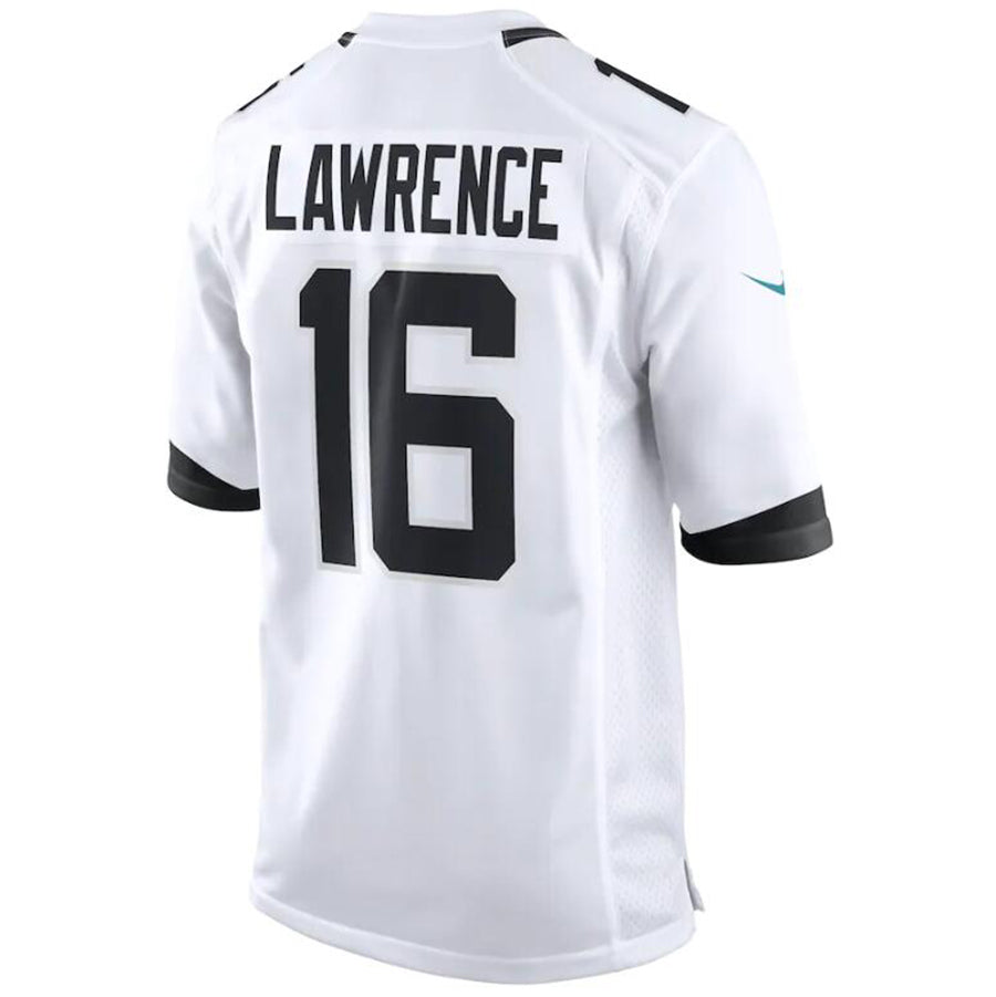 #16 Trevor Lawrence Player J.Jaguars White Game Football Jersey