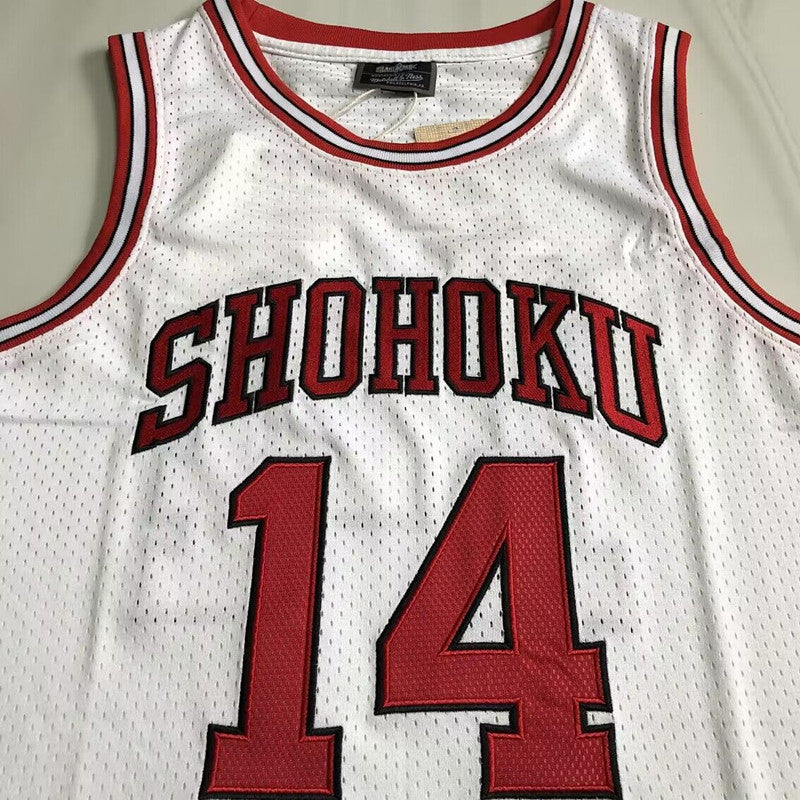 2024 New MN Slam Dunk No. 14 Mitsui Hisashi White S-XXL