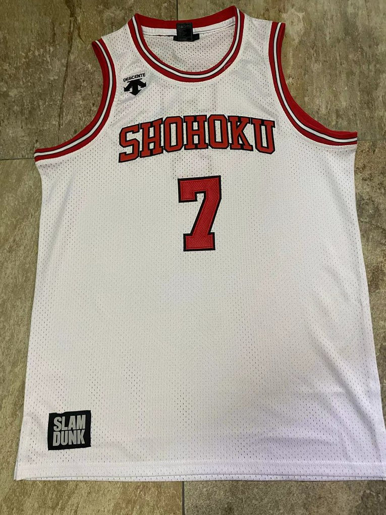 2024 New MN Slam Dunk No. 7 Miyagi Ryota White S-XXL