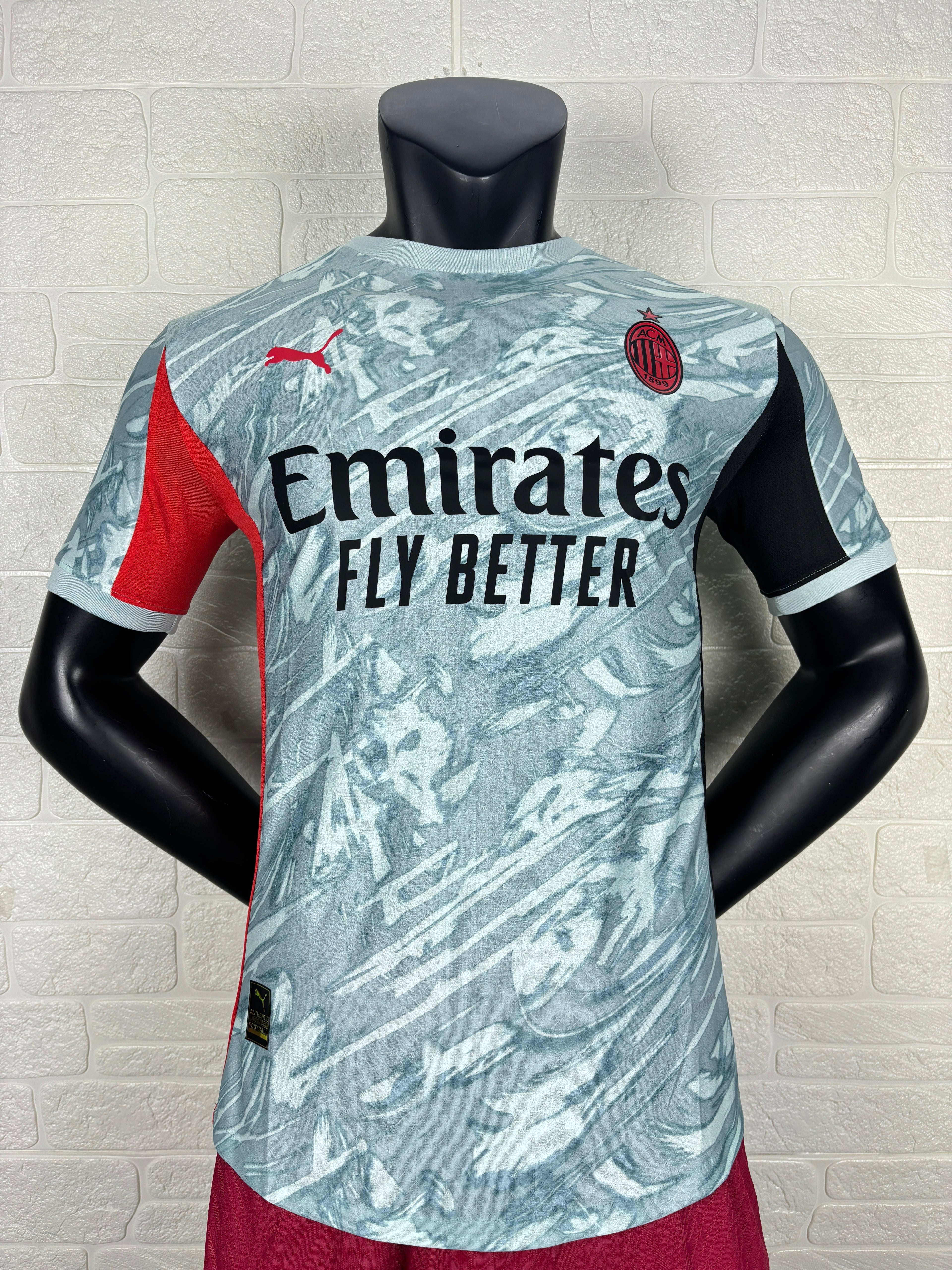 2025-26 AC Milan Away Player Version Jersey