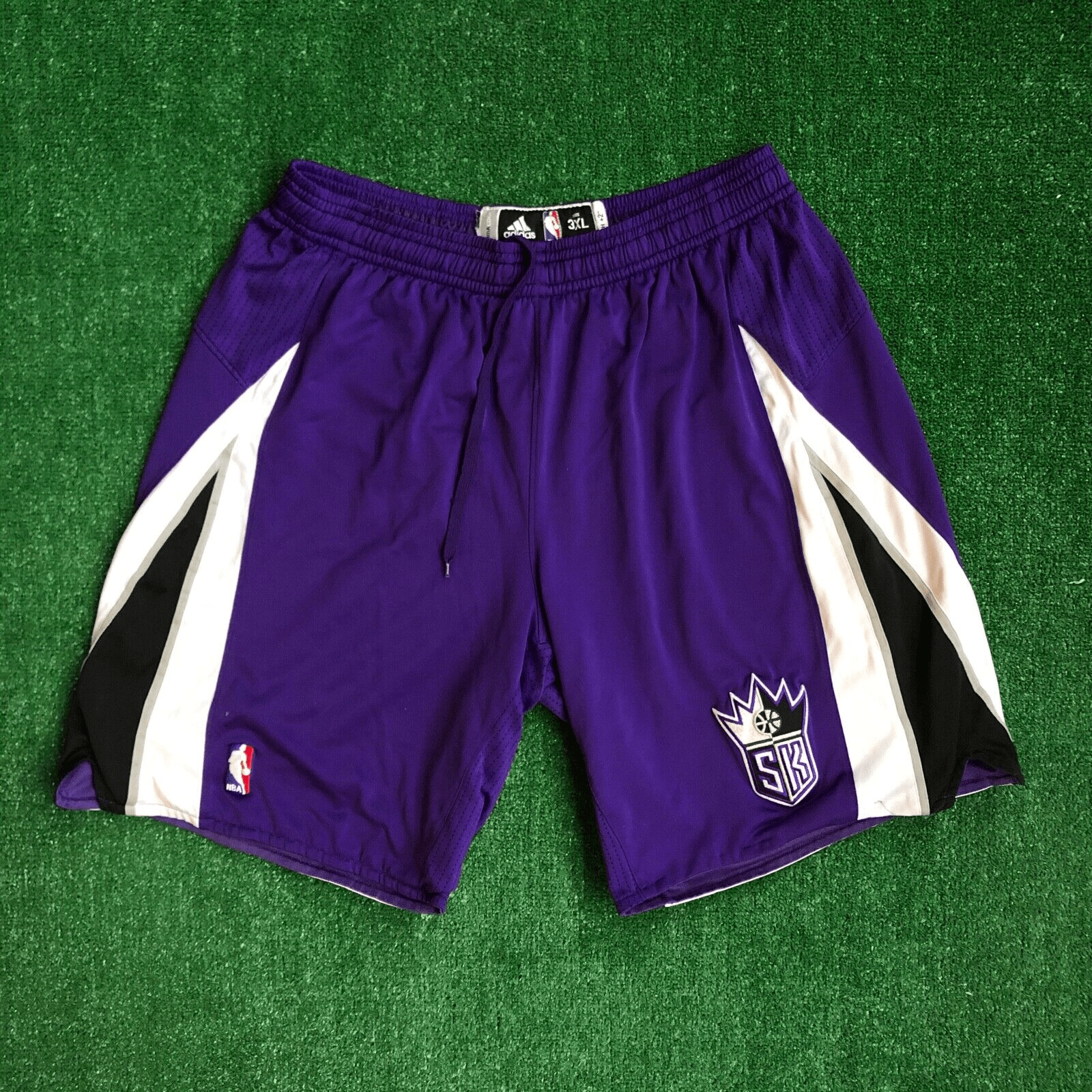 2014 Sacramento Kings Authentic Adidas NBA Pro Cut Game Worn Shorts