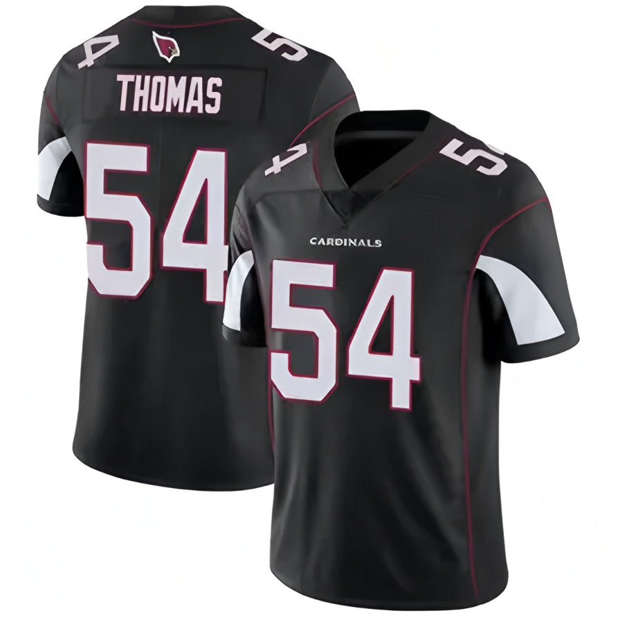 A.Cardinals #54 Xavier Thomas Player Black Vapor Untouchable Elite Football Jerseys