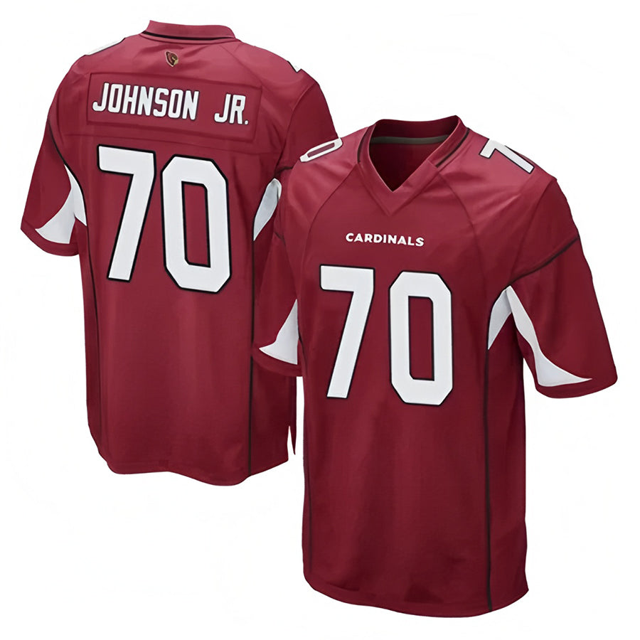 A.Cardinals #70 Paris Johnson Jr. Player Game Stitched Football Jerseys