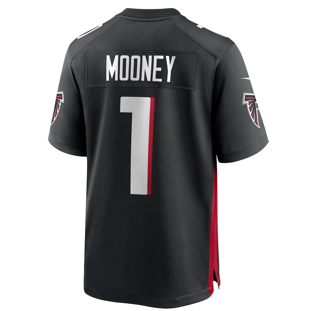 A.Falcons #1 Darnell Mooney Player Black Home Game Football Jerseys