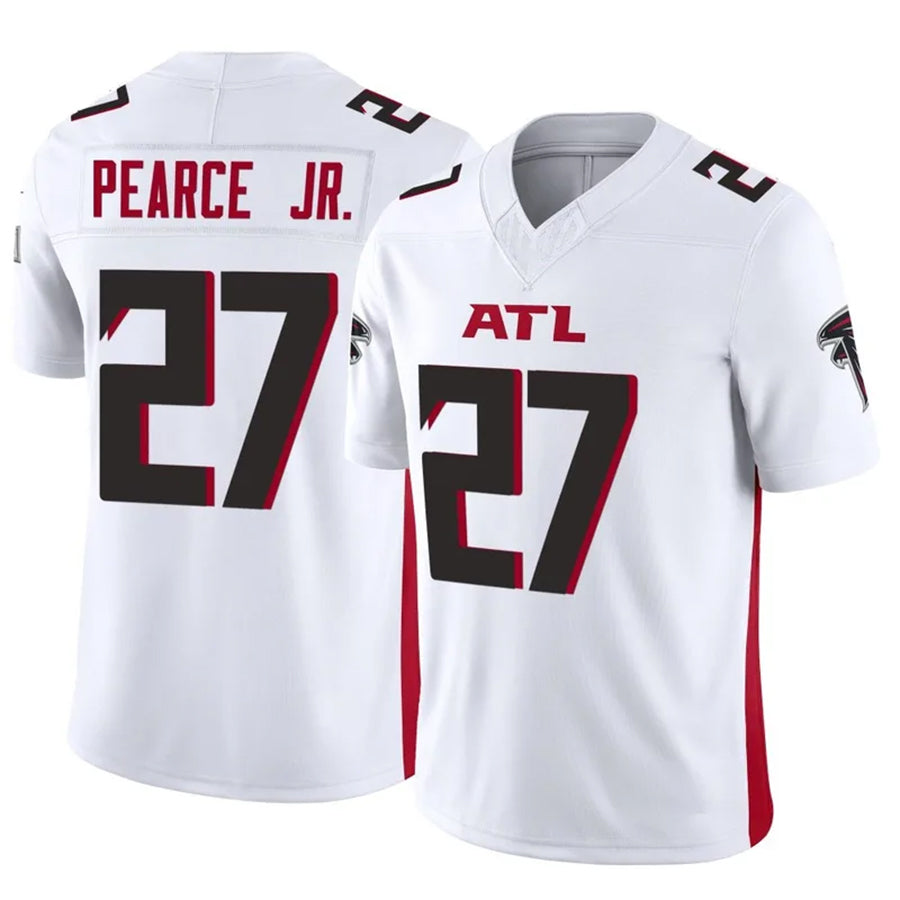A.Falcons #27 James Pearce Jr. Player Vapor F.U.S.E. Limited White Football Jerseys