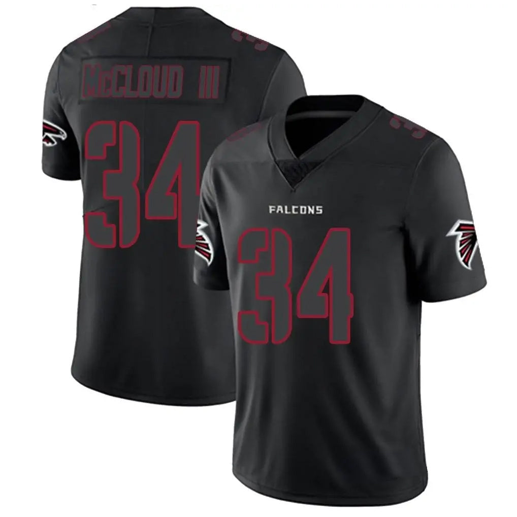 A.Falcons #34 Ray-Ray McCloud III Player Limited Black Impact Football Jerseys