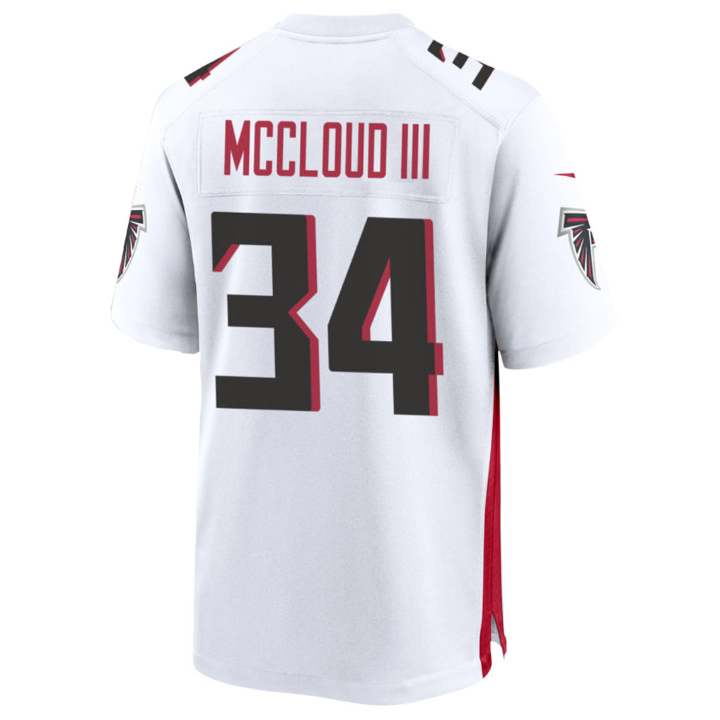 A.Falcons #34 Ray-Ray McCloud III Player White Home Game Football Jerseys