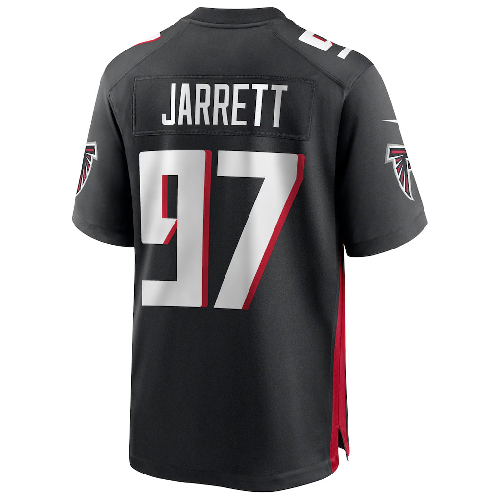 A.Falcons #97 Grady Jarrett Player Black Home Game Football Jerseys