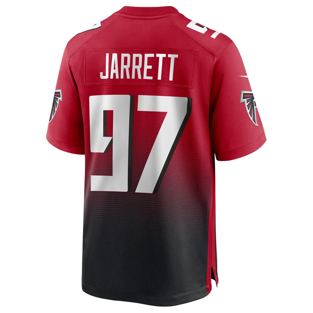 A.Falcons #97 Grady Jarrett Player Red Home Game Football Jerseys