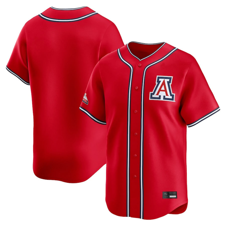 Arizona Wildcats Blank Player Red College Jerseys -Limited Baseball Jerseys