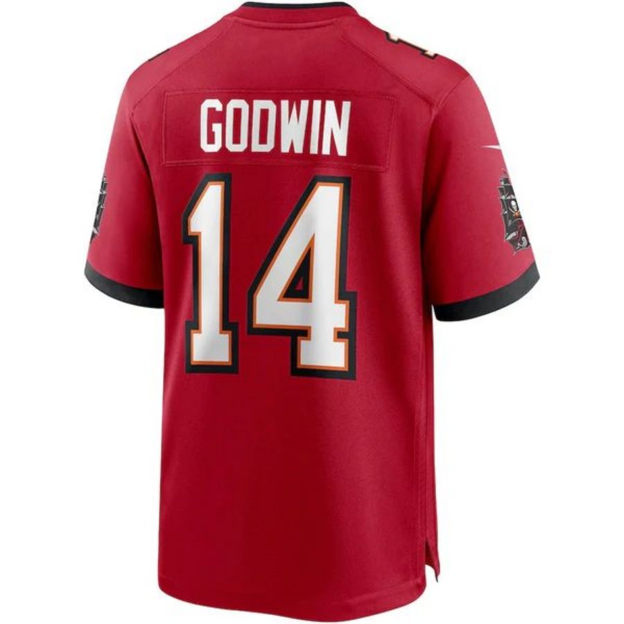 #14 Chris Godwin Player TB.Buccaneers Red Game Football Jerseys