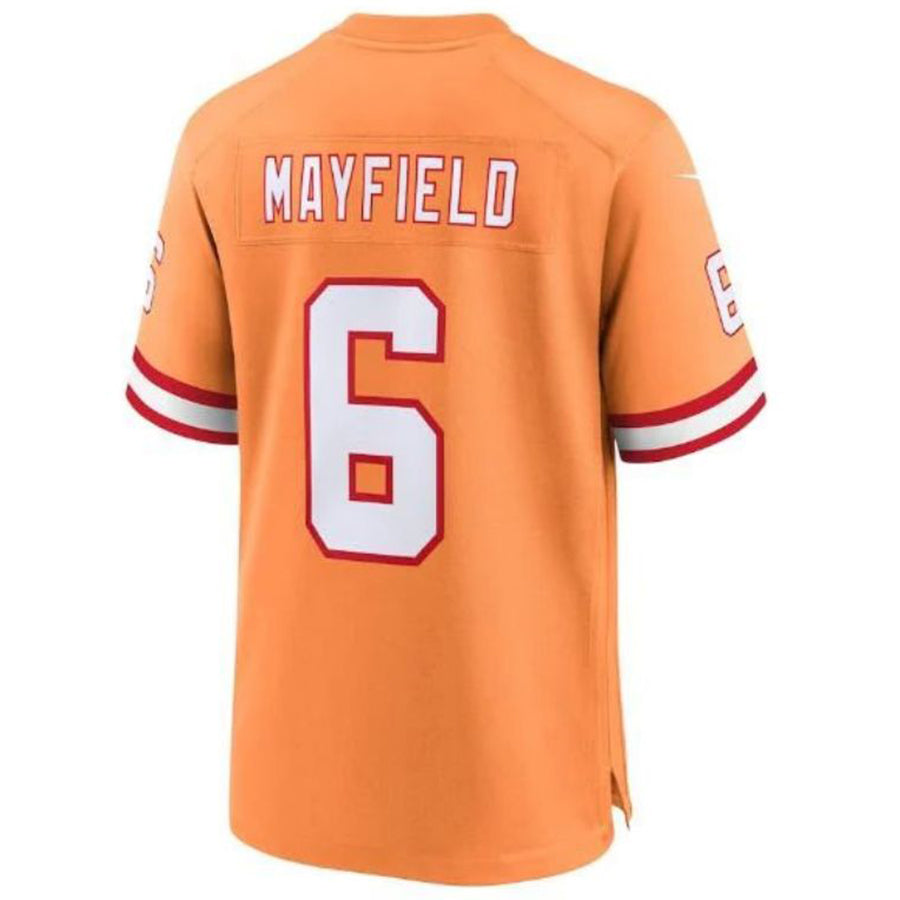 #6 Baker Mayfield Player TB.Buccaneers Throwback Game Football Jerseys